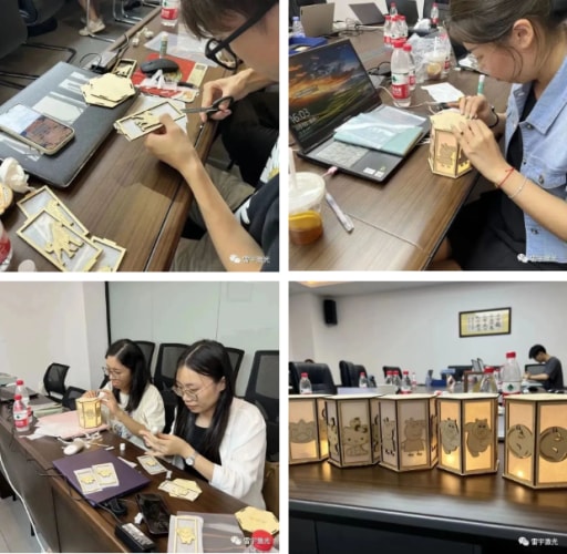 热烈欢迎东莞市松山湖教育管理中心一行莅临我司开展研修活动!