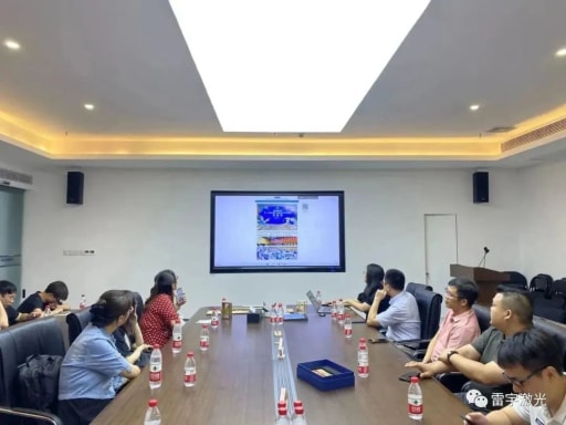 热烈欢迎东莞市松山湖教育管理中心一行莅临我司开展研修活动!