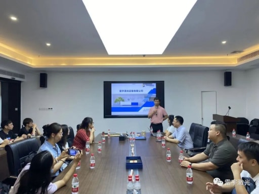 热烈欢迎东莞市松山湖教育管理中心一行莅临我司开展研修活动!